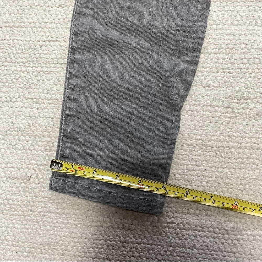 Zara Z1975 Low Rise Skinny Gray Basic Denim Jean Size US6 - Picture 9 of 10